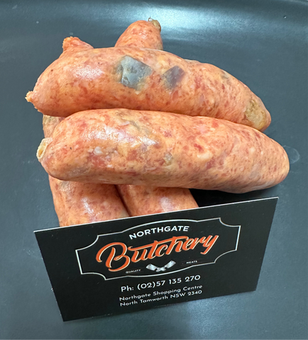 GOURMET SLOW COOKED DOUBLE SMOKED LAMB SHANK SAUSAGES