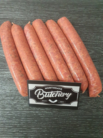TEXAN CHILLI SAUSAGES (GF)